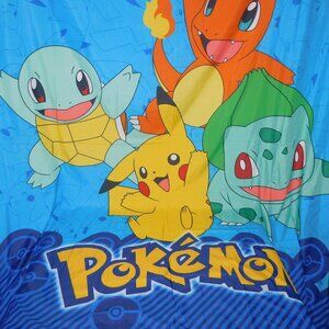 Pokemon Kids Decorative Microfiber Fabric Shower Curtain 2017  72 x 72